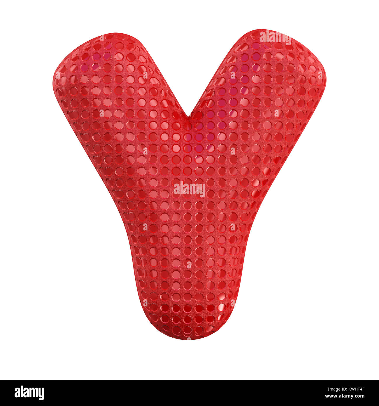 Inflatable letters of the alphabet. 3D rendering Stock Photo Alamy