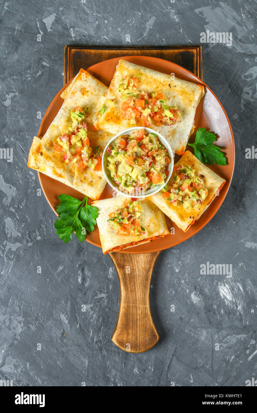 Mexican Chimichanga stock photo. Image of chimmy, sauce - 33654314
