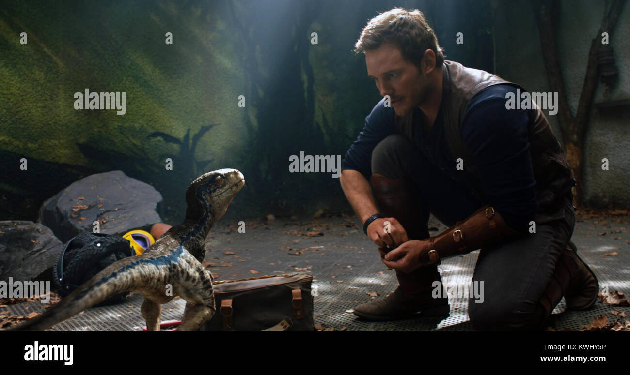 Jurassic World: Fallen Kingdom is an upcoming American science fiction adventure film directed by J. A. Bayona.  This photograph is for editorial use only and is the copyright of the film company and/or the photographer assigned by the film or production company and can only be reproduced by publications in conjunction with the promotion of the above Film. A Mandatory Credit to the film company is required. The Photographer should also be credited when known. Stock Photo