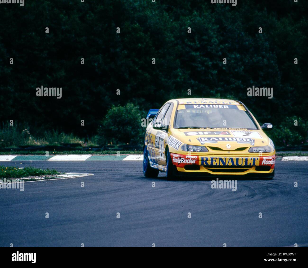 Photo Ancienne Alain Menu Williams Renault Laguna BTCC 1996 - Collection