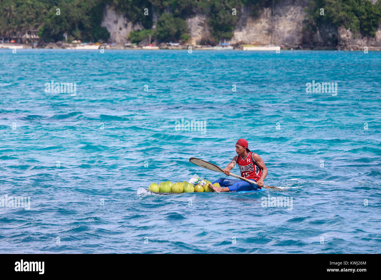 Boracay boating hi-res stock photography and images - Alamy
