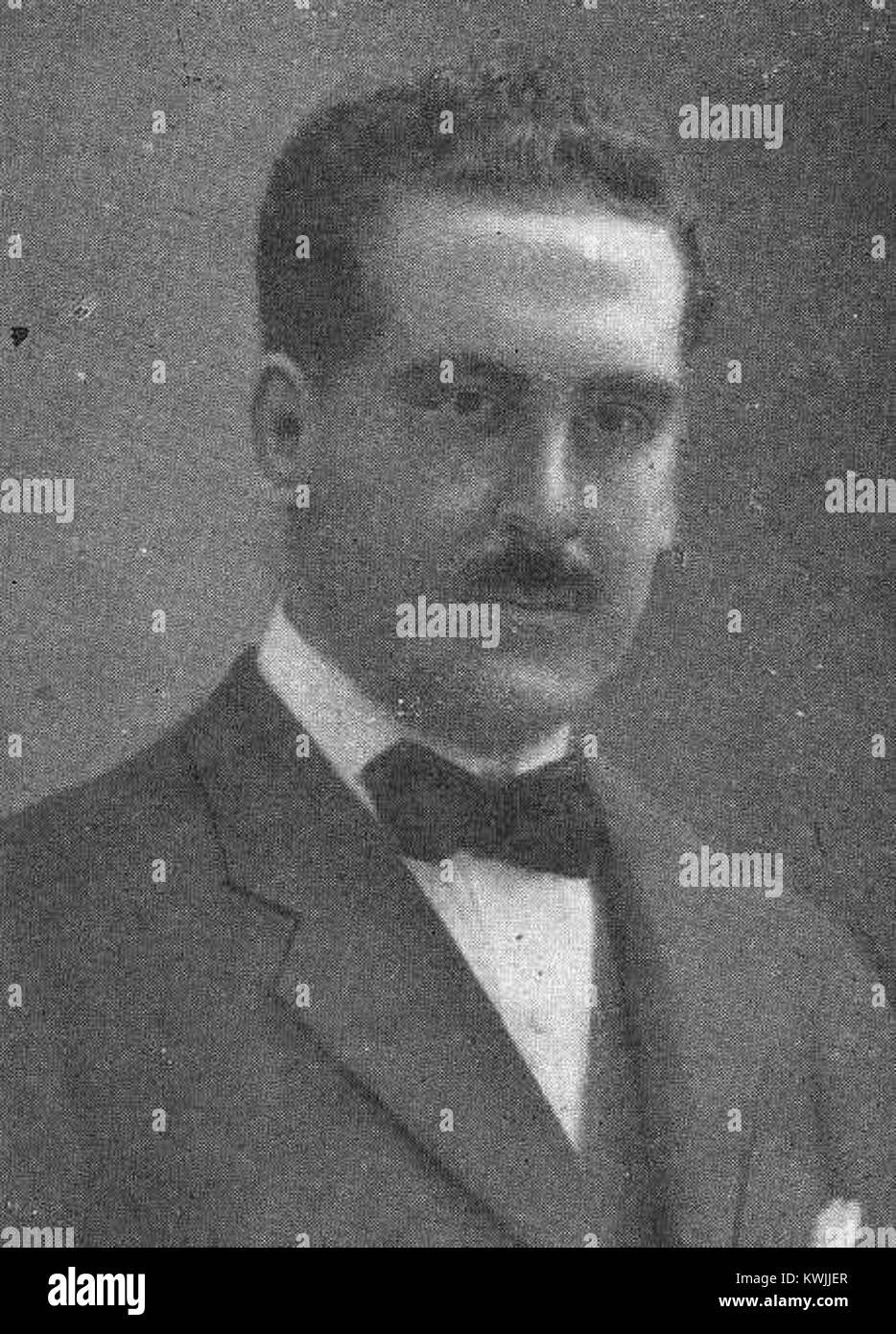 Julio José Casal 1921 Stock Photo