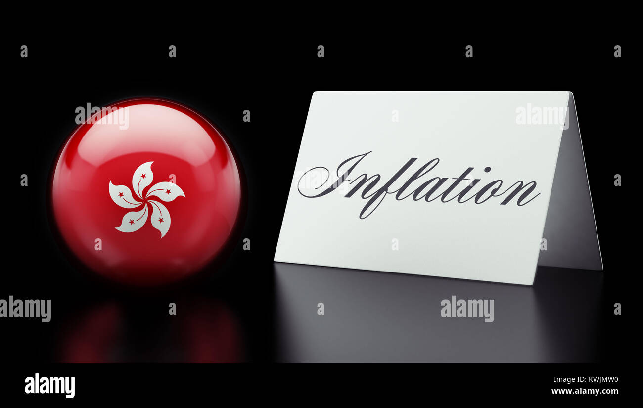 Hong Kong High Resolution Inflation Concept Stock Photo Alamy