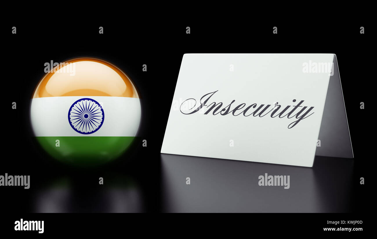 India High Resolution Insecurity Concept Stock Photo - Alamy