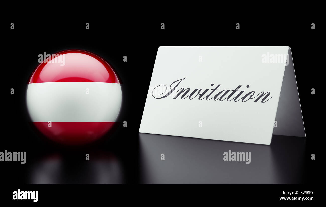 Austria High Resolution Invitation Concept Stock Photo Alamy