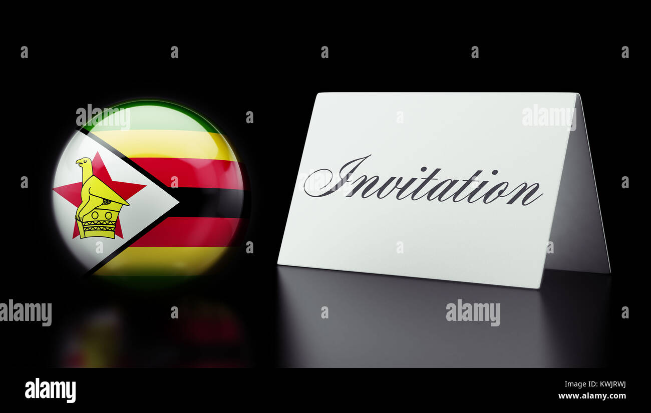 Zimbabwe High Resolution Invitation Concept Stock Photo Alamy