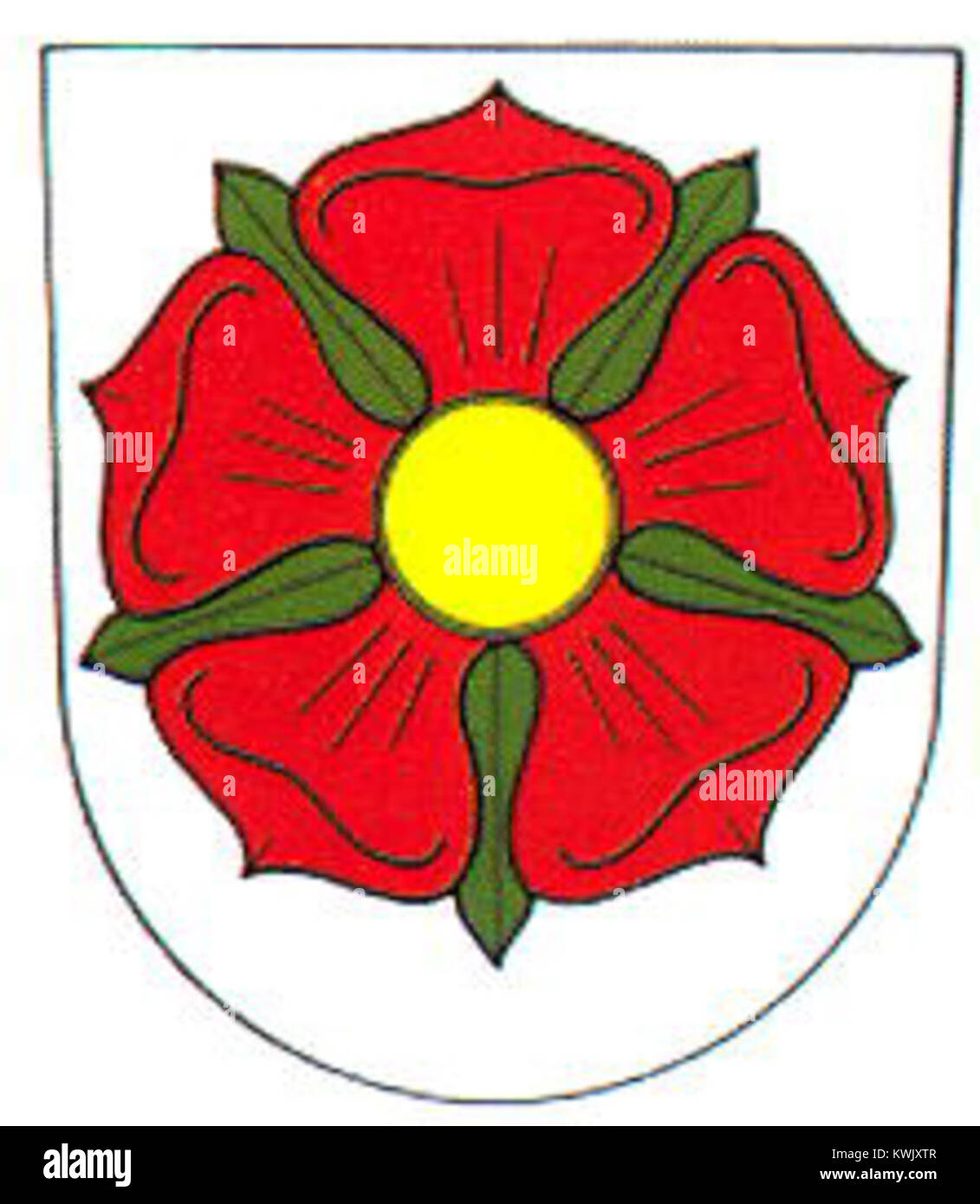 Znak města Nechanice Stock Photo Alamy