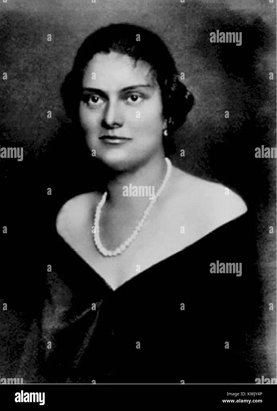 Zoe Gräfin Wassilko 1918 Stock Photo