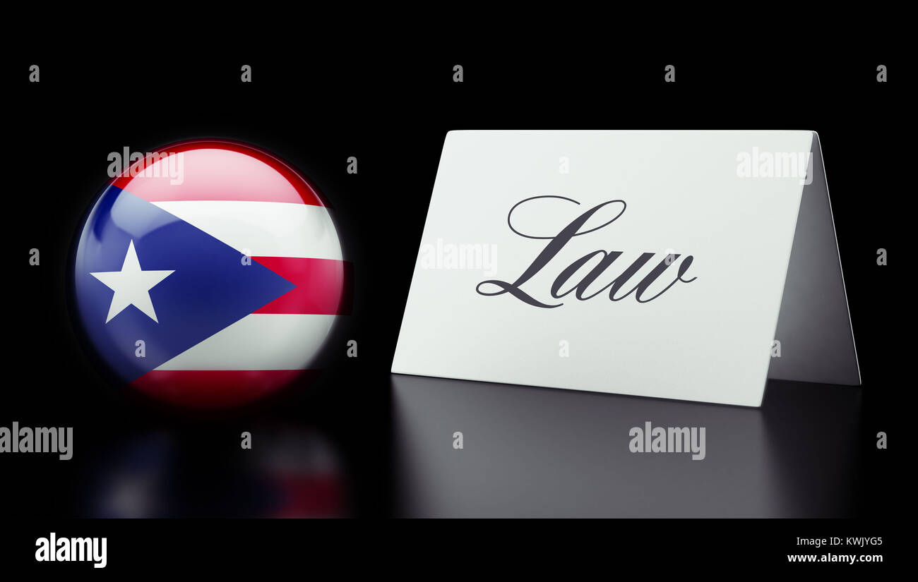 Puerto Rico High Resolution Law Concept Stock Photo Alamy