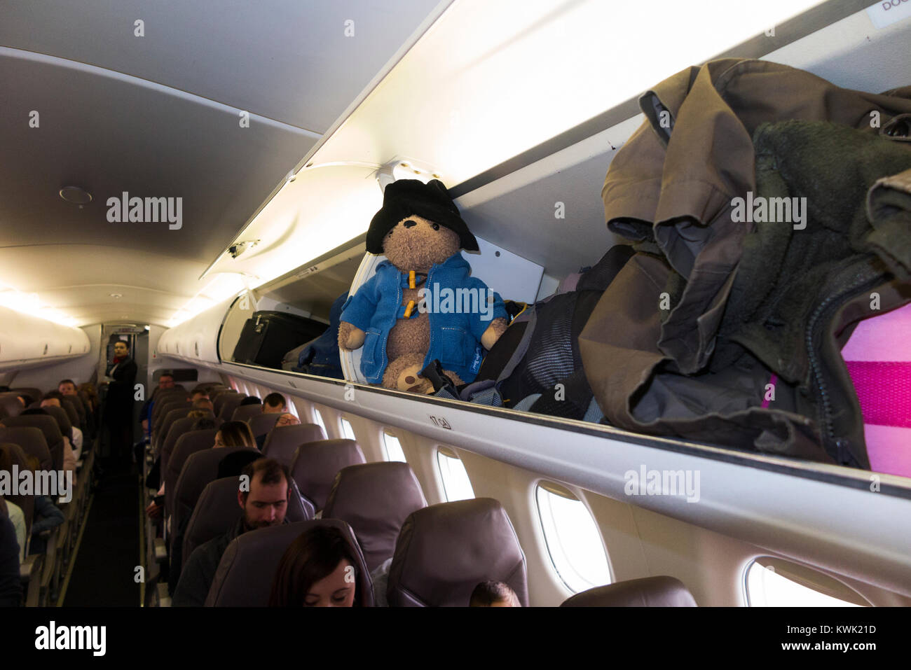 toy airplane with passengers