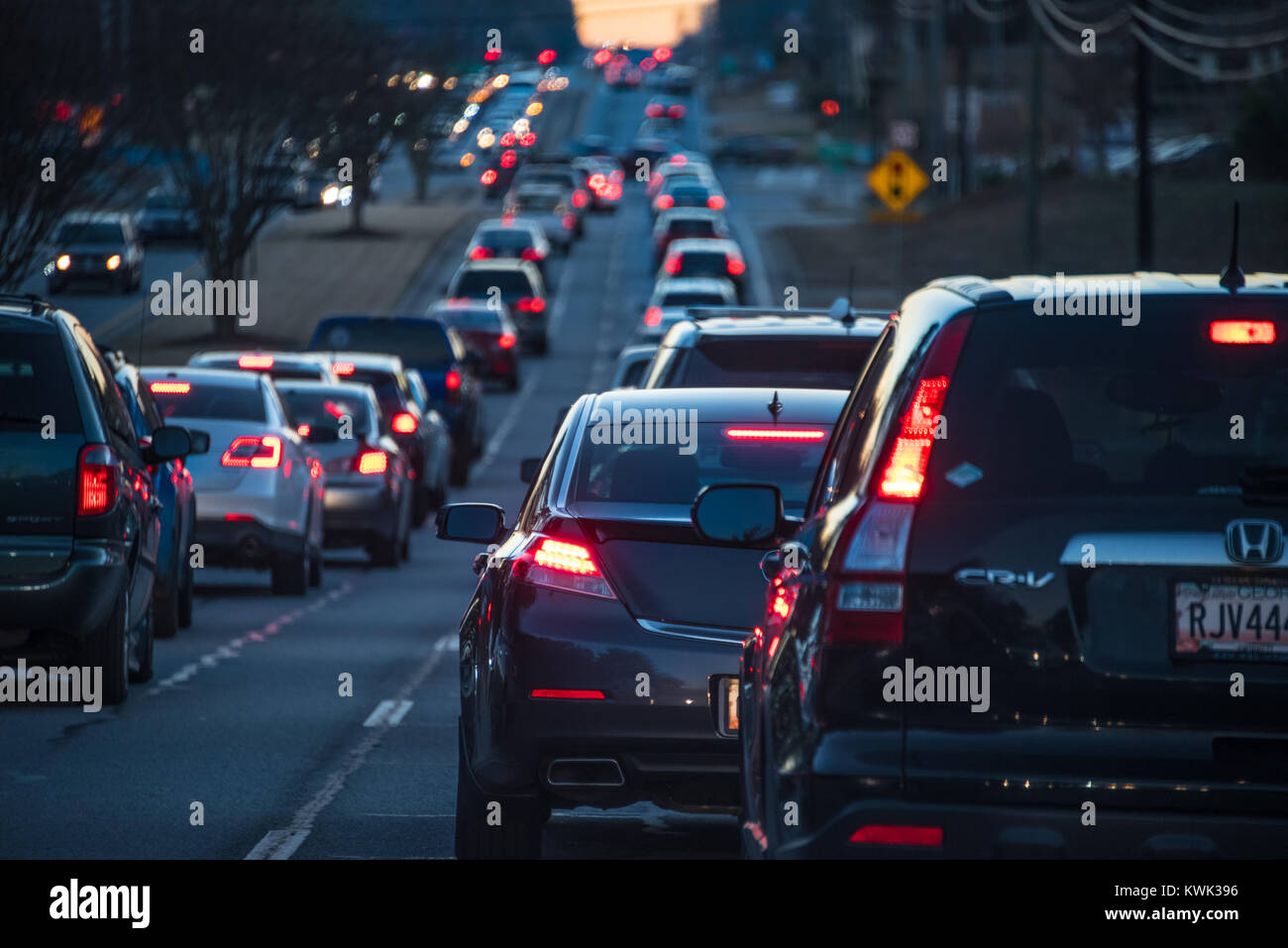 Atlanta traffic jam hires stock photography and images Alamy