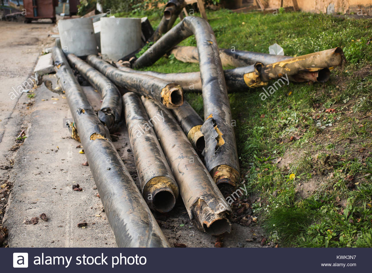 Old Water Pipes High Resolution Stock Photography and Images Alamy