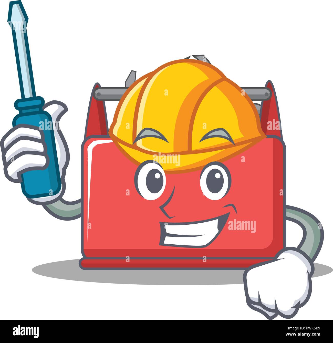 Automotive tool box character cartoon Stock Vector Image & Art - Alamy