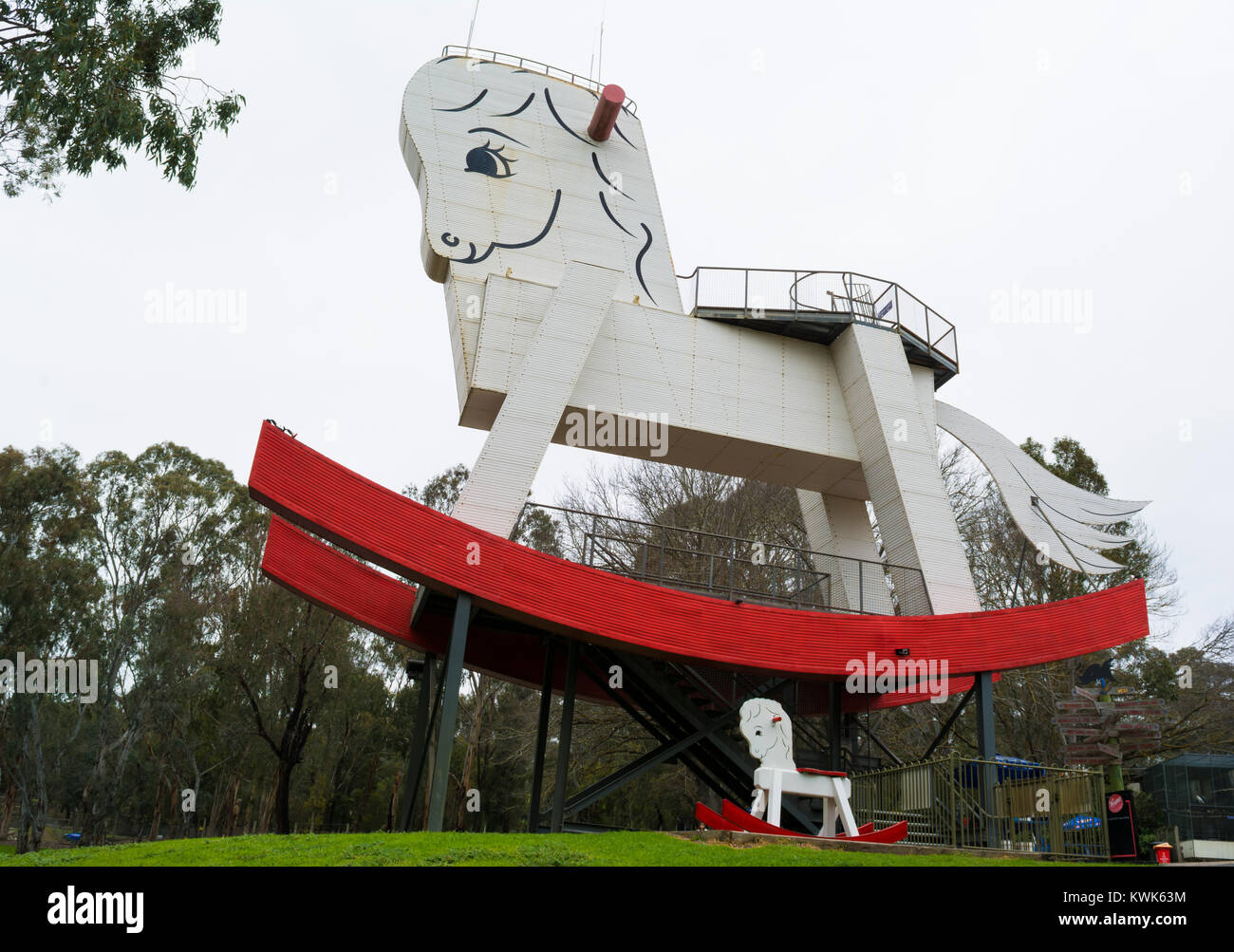 the big rocking horse