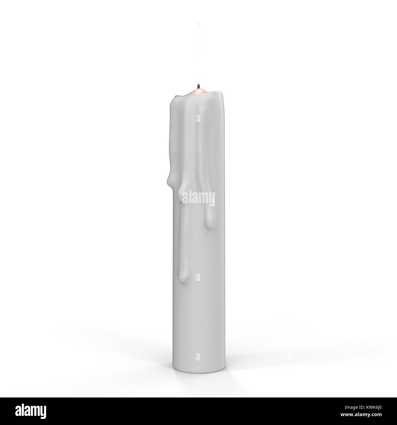 3d rendering candle glowing hi-res stock photography and images - Alamy