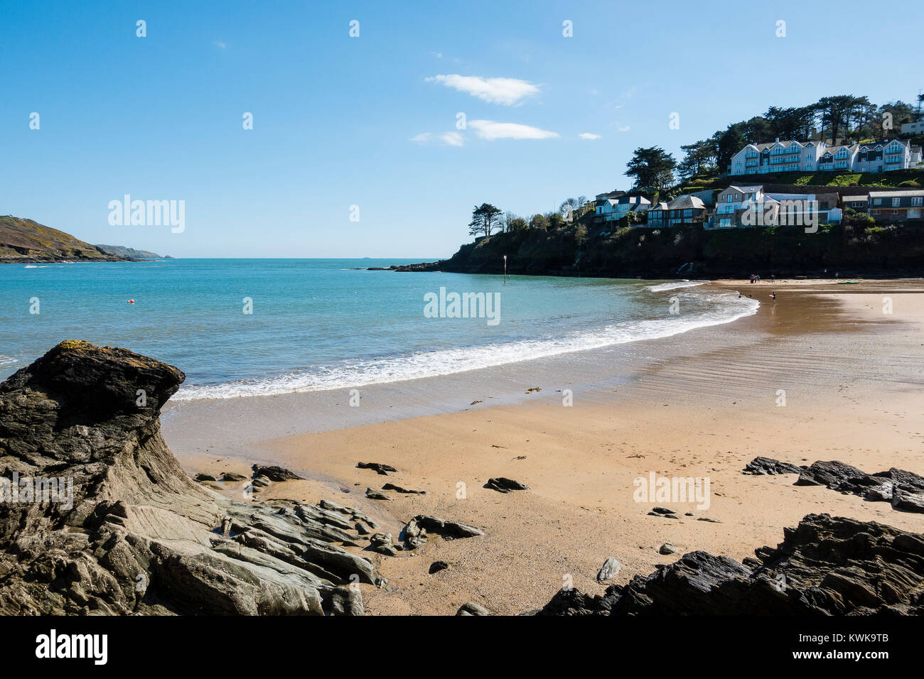 South Sands beach, South Hams, Devon, England, UK Stock Photo