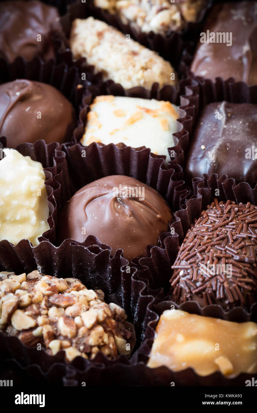 Box of See's Chocolates, USA Stock Photo Alamy