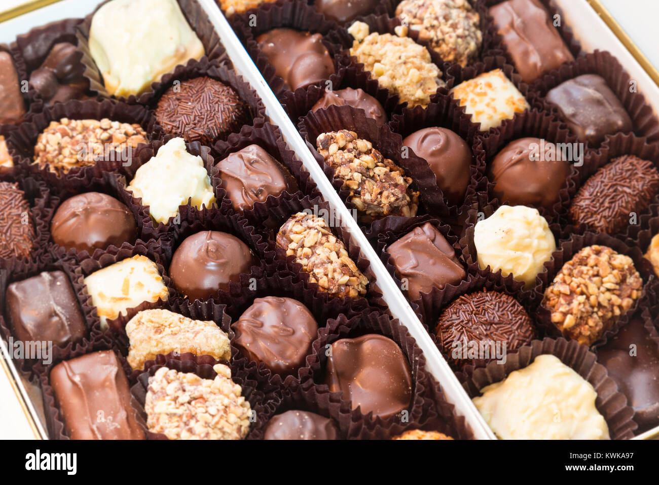 Box of See's Chocolates, USA Stock Photo Alamy