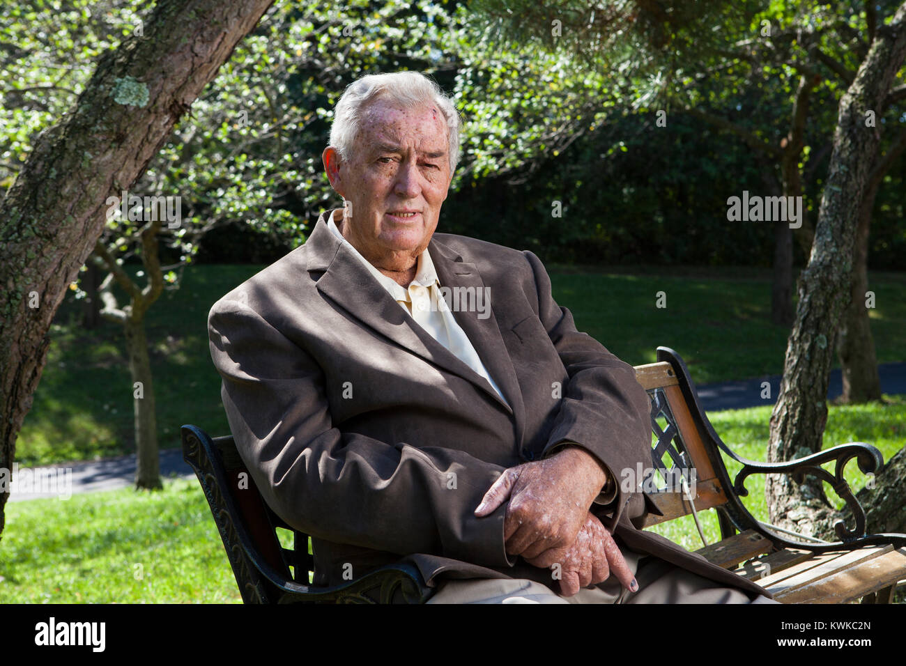 Richard Leakey, paleoanthropologist, conservationist, and professor of anthropology at Stony Brook, where he is Chair of the Turkana Basin Institute. Stock Photo