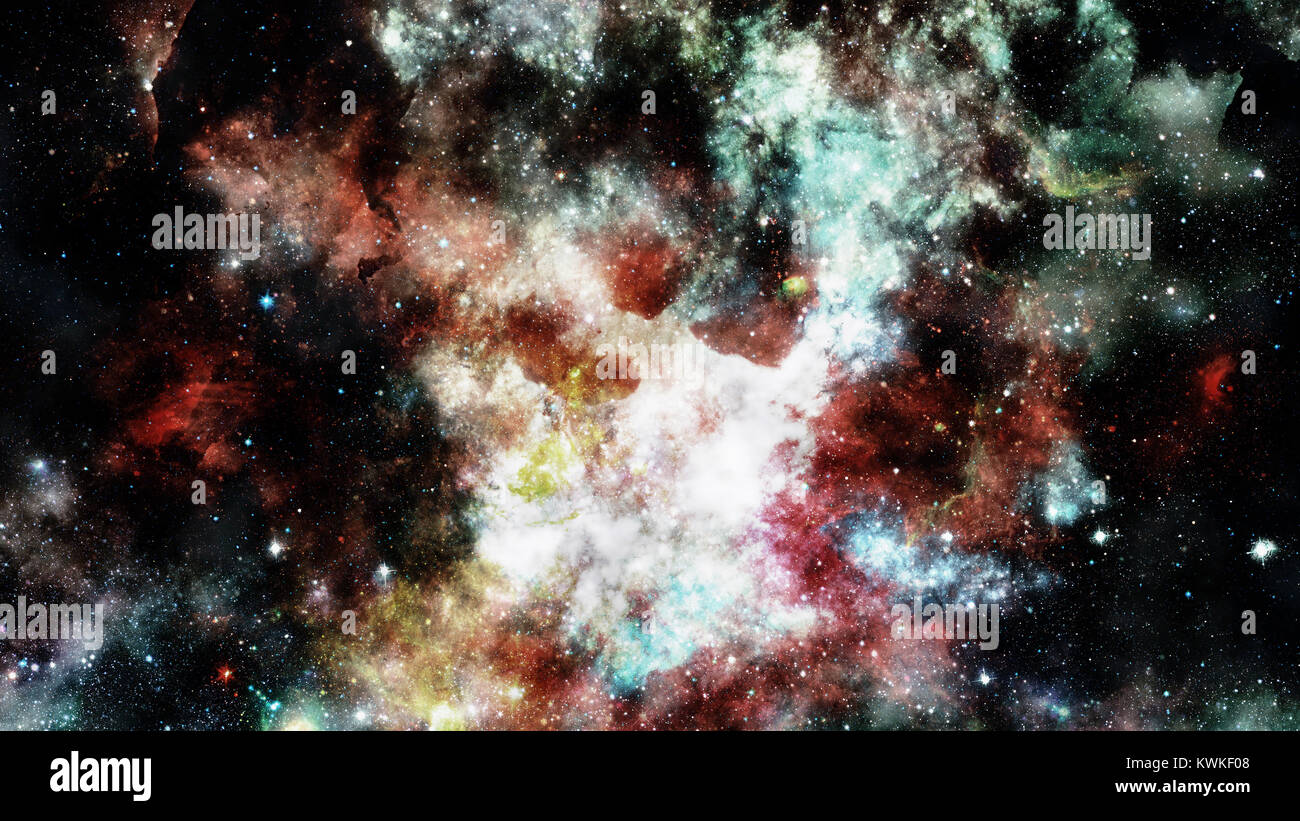 Deep space. High definition star field background. Elements of this
