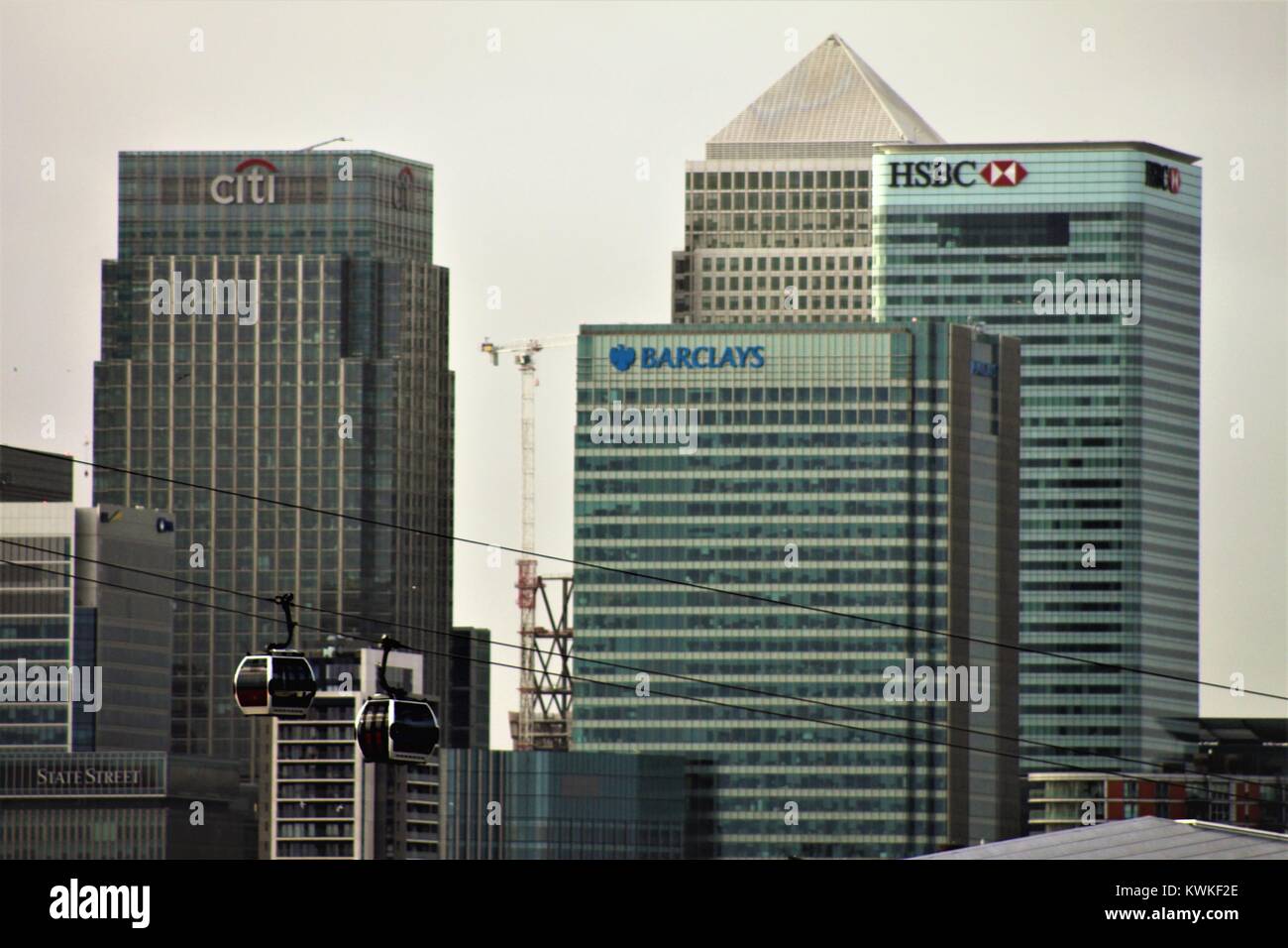 Barclays canary wharf 2018 hi-res stock photography and images - Alamy