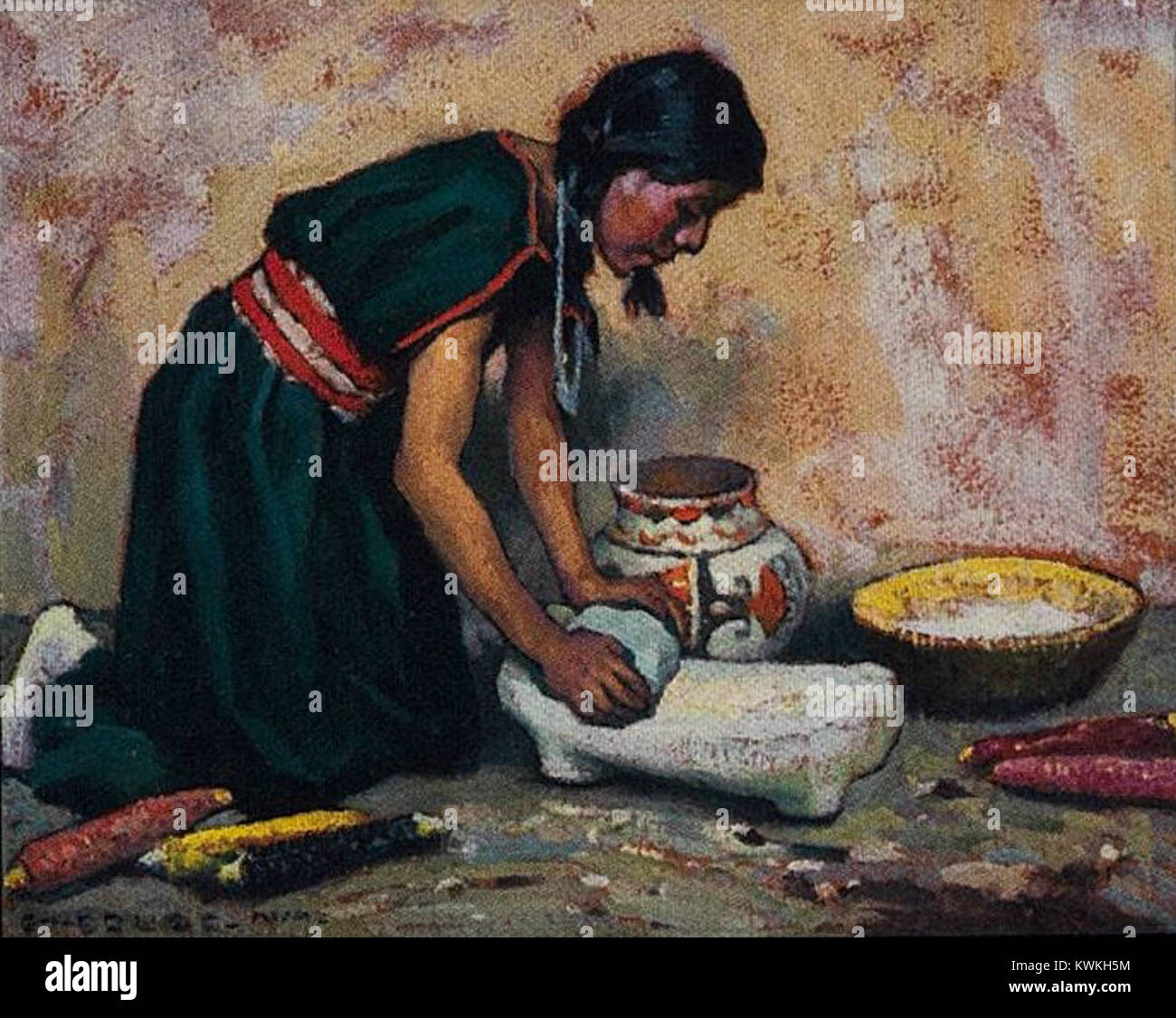 Pueblo artists hi-res stock photography and images - Alamy
