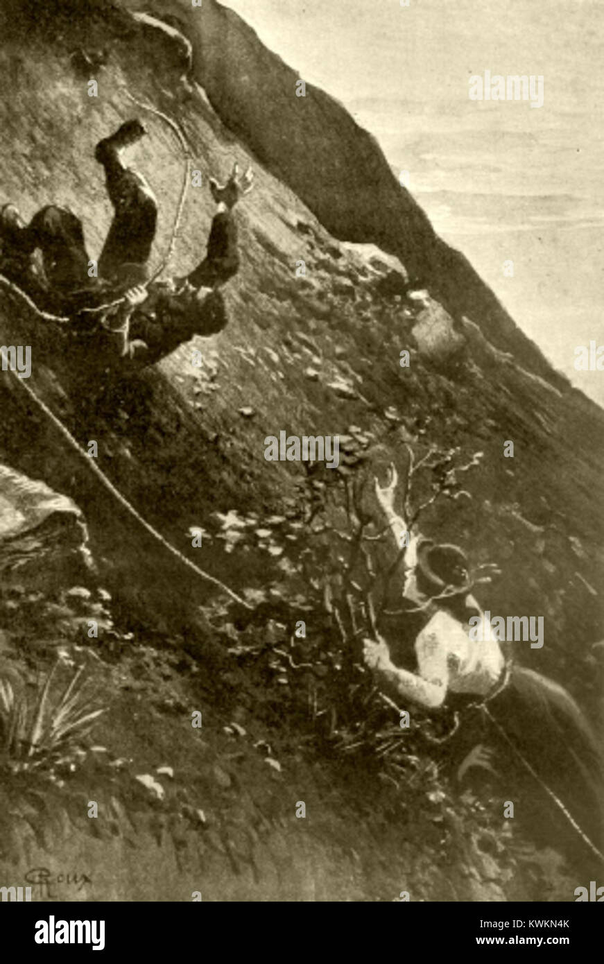 'The Golden Volcano' by George Roux (1948) continues his exploration of ...