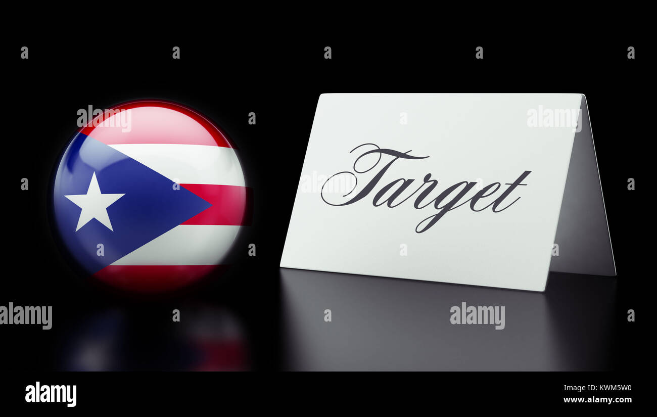 Puerto Rico High Resolution Target Concept Stock Photo Alamy