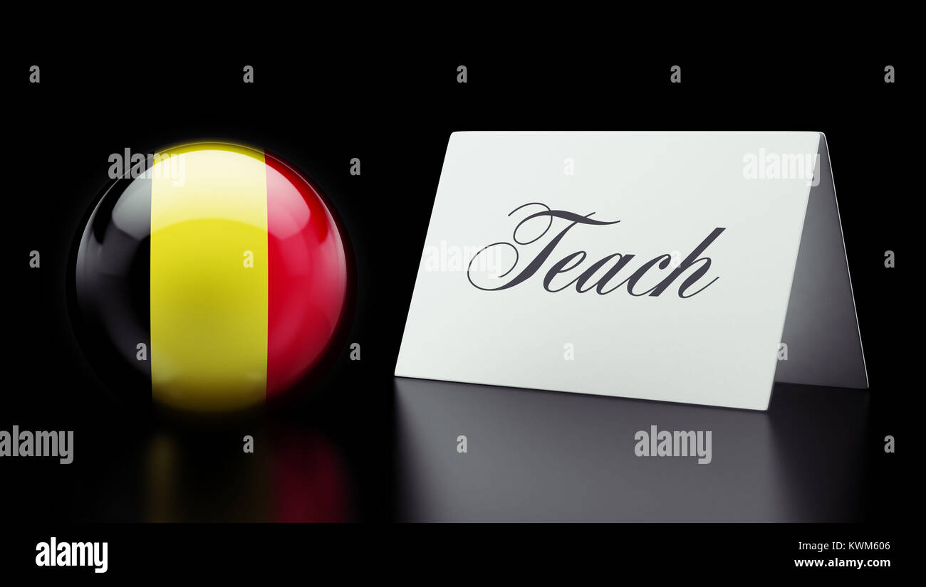 Belgium High Resolution Teach Concept Stock Photo Alamy