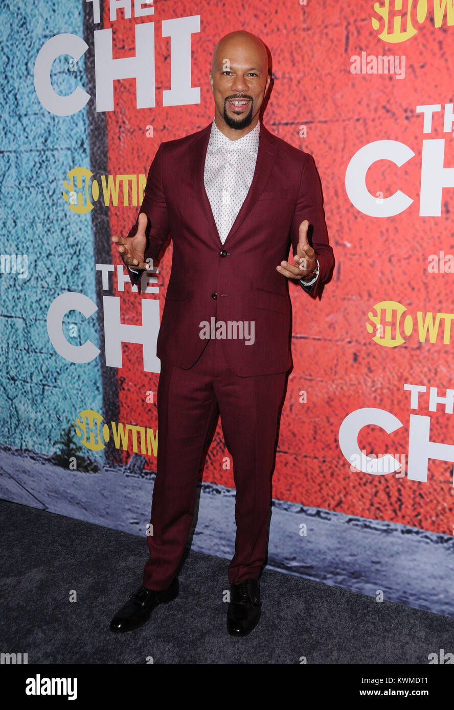 Los Angeles, CA, USA. 3rd Jan, 2018. Common. Premiere of Showtimes' new ...
