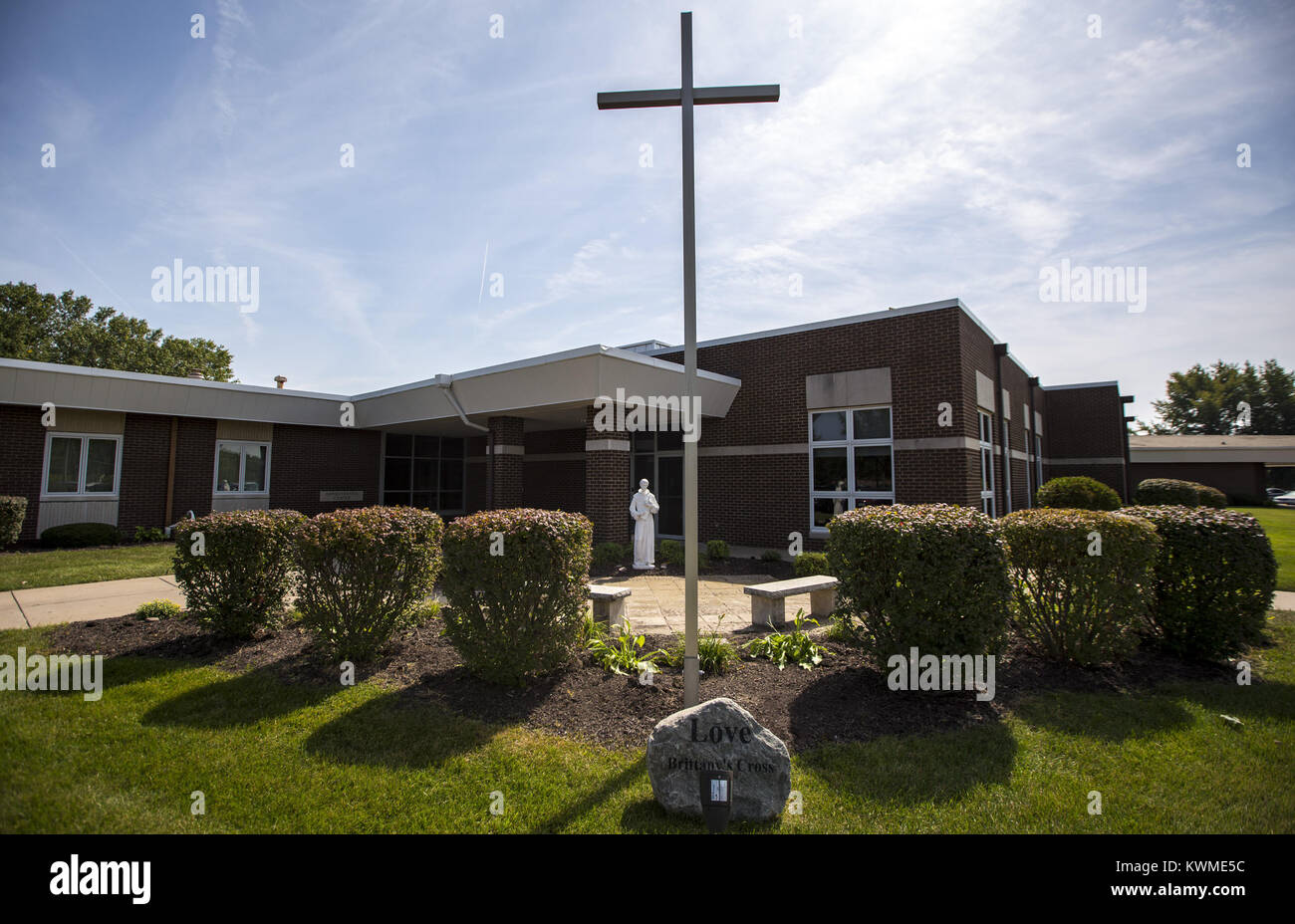 Bettendorf, Iowa, USA. 3rd Sep, 2017. St. John Vianney Catholic Church