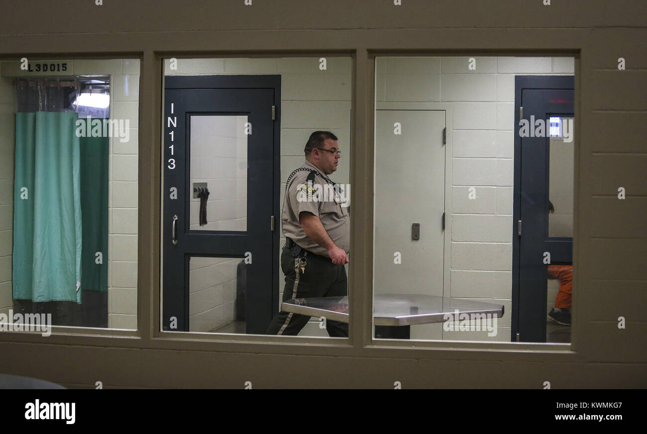 Corrections Officer Jail High Resolution Stock Photography and Images