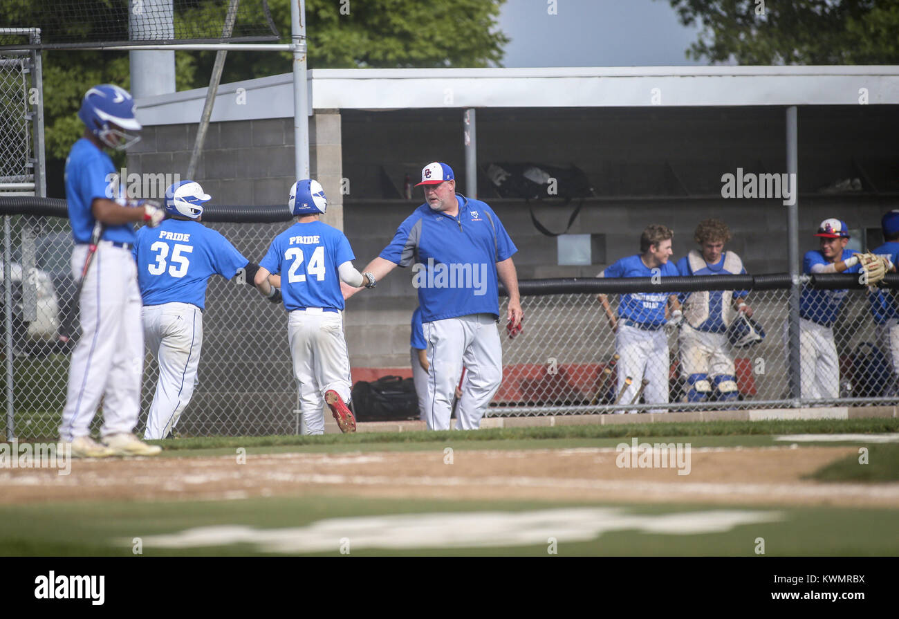 Eldridge, Iowa, USA. 3rd July, 2017. Davenport Central's Keith Inghram