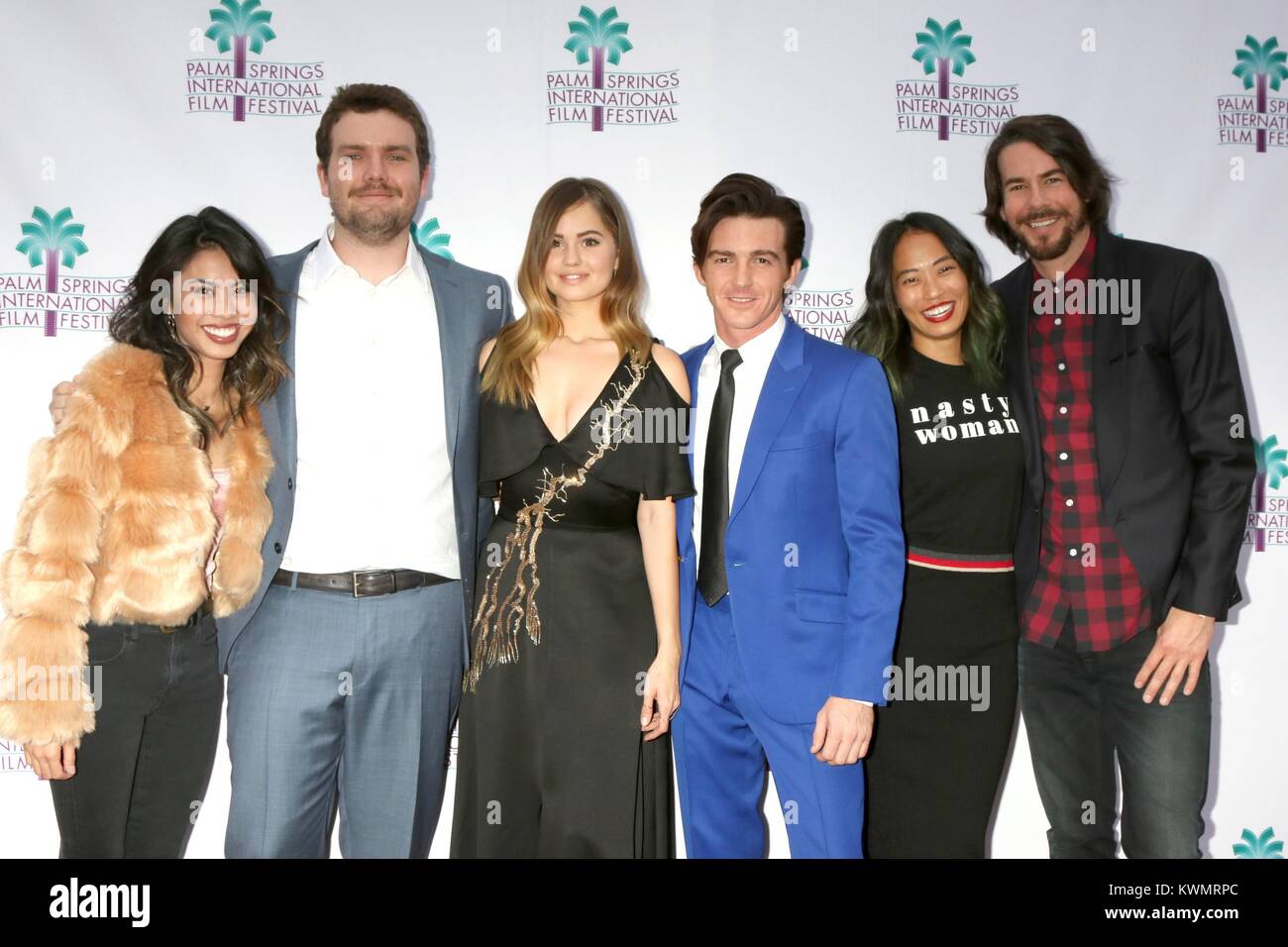 Palm Springs, CA. 3rd Jan, 2018. Ashley Argota, Austin Swift, Debby