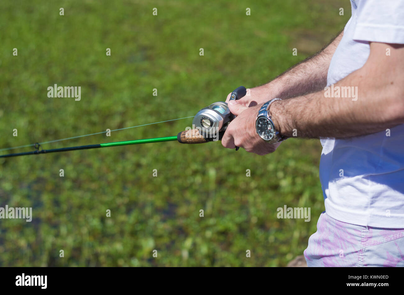 pond fishing rod and reel