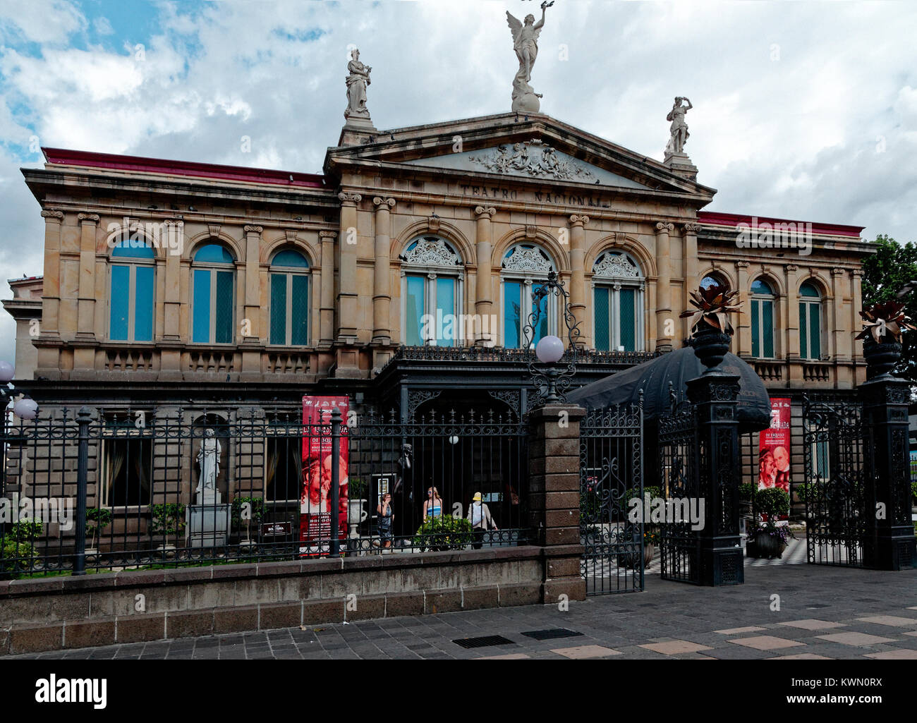 The National Theatre of costa Rica Stock Photo