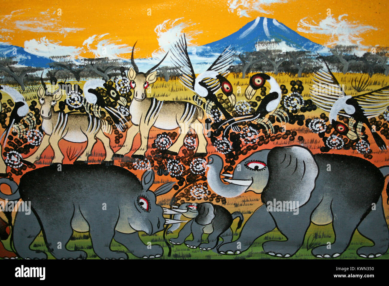 Tingatinga art hi-res stock photography and images - Alamy Tingatinga art hi-res stock photography and images - Alamy