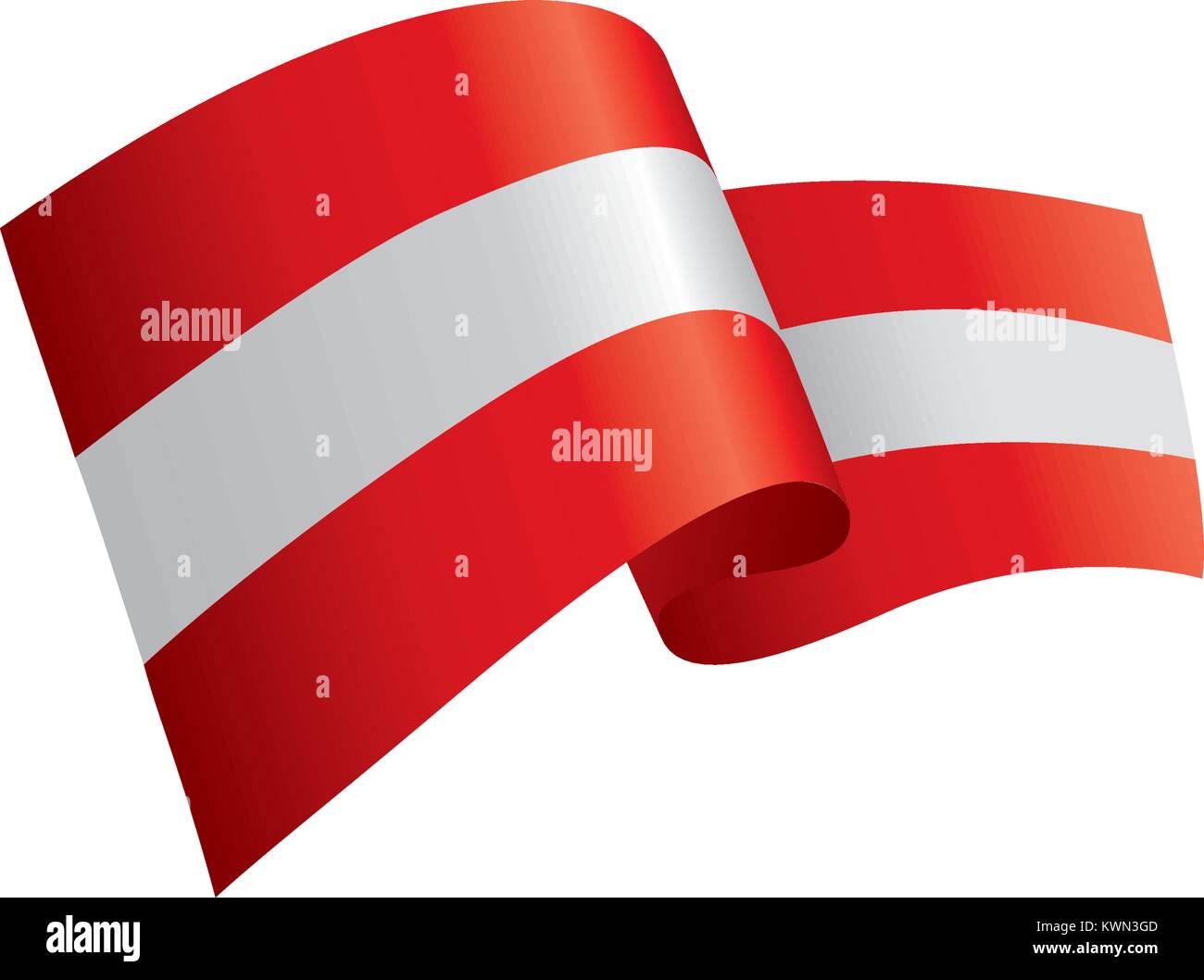 Austria flag, vector illustration Stock Vector Image & Art - Alamy