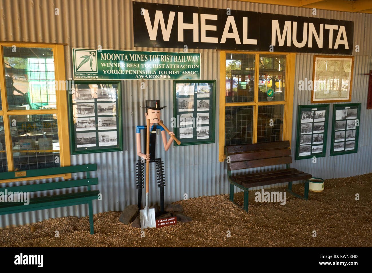 Moonta Mines Railway, South Australia, Australia Stock Photo