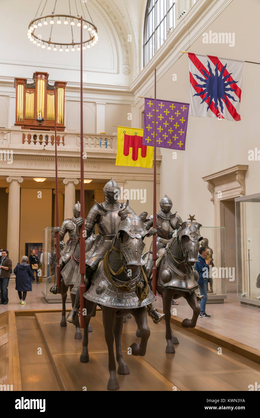 Equestrian Court, Arms and Armor, Metropolitan Museum of Art, Manhattan