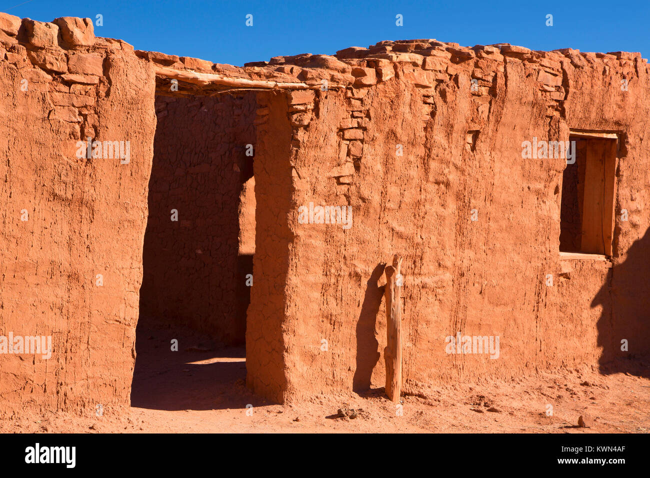 Adobe ruins, Abo Unit, Salinas Pueblo Missions National Monument, New