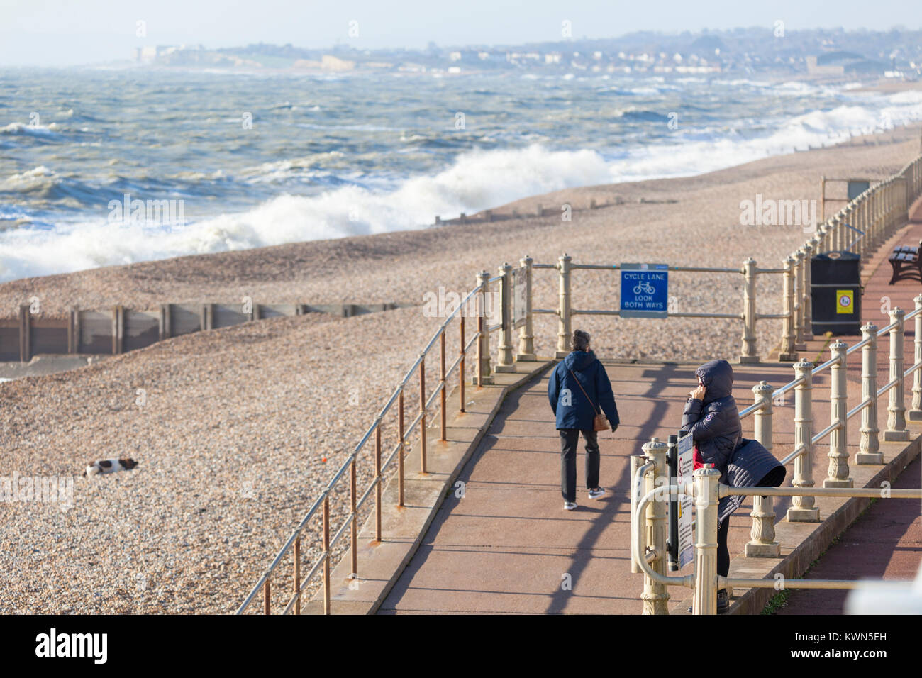 Woman on a windy day hi-res stock photography and images - Alamy