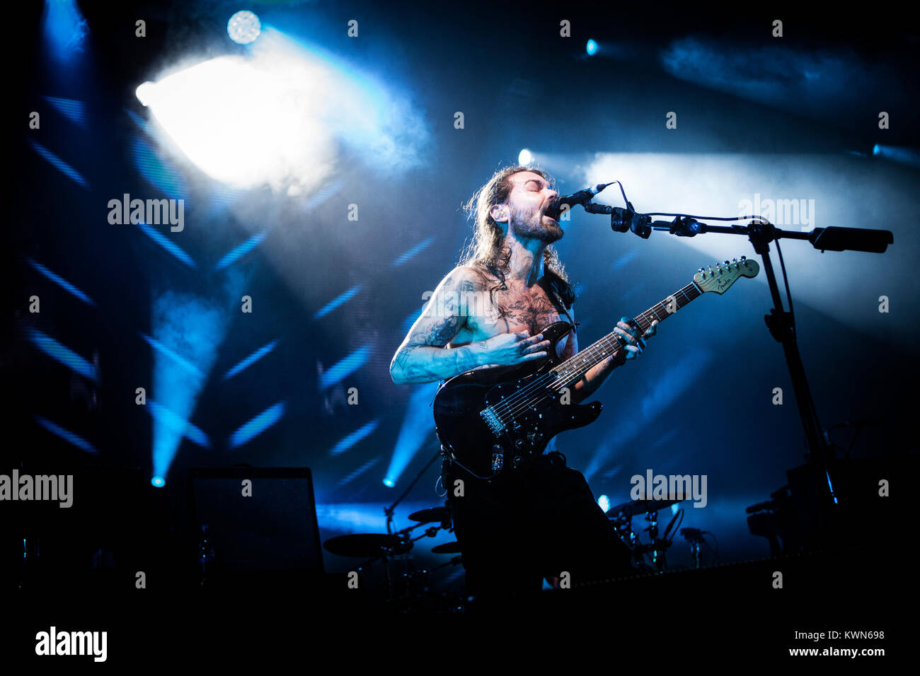 The Scottish rock band Biffy Clyro performs a live concert at the ...