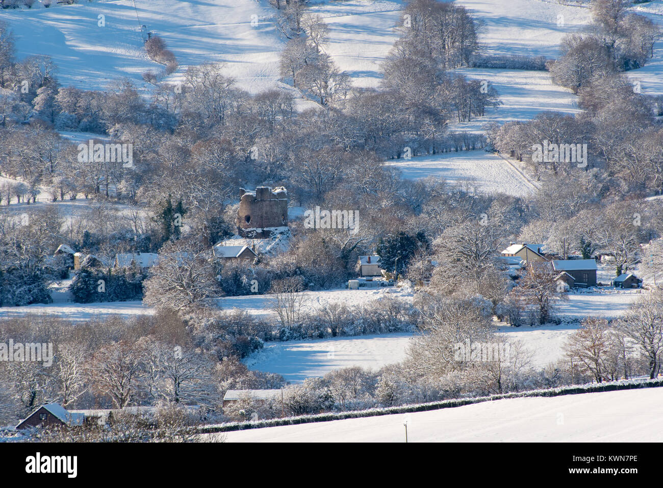 Longtown castle winter hires stock photography and images Alamy