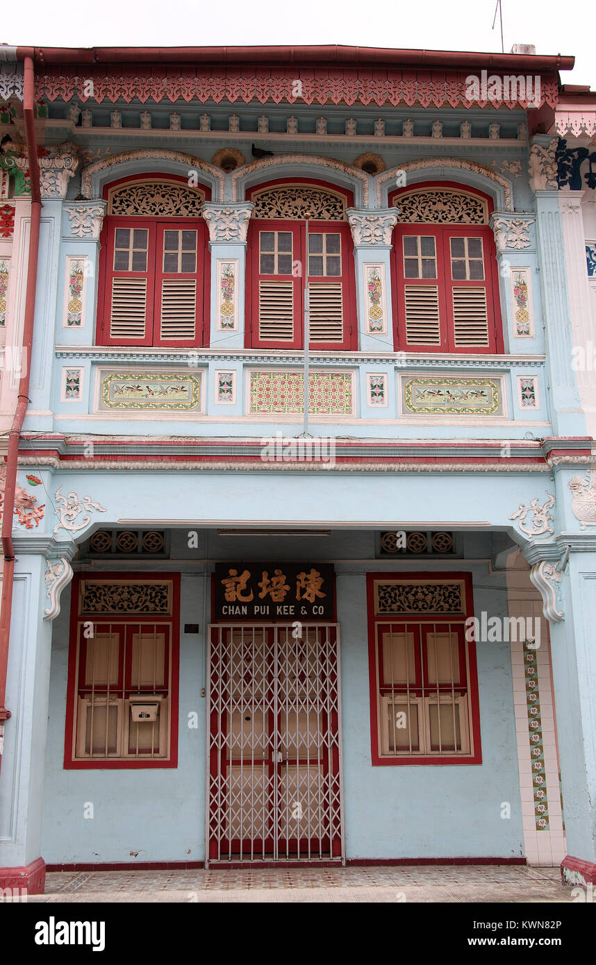 Heritage architecture in Singapore Stock Photo - Alamy