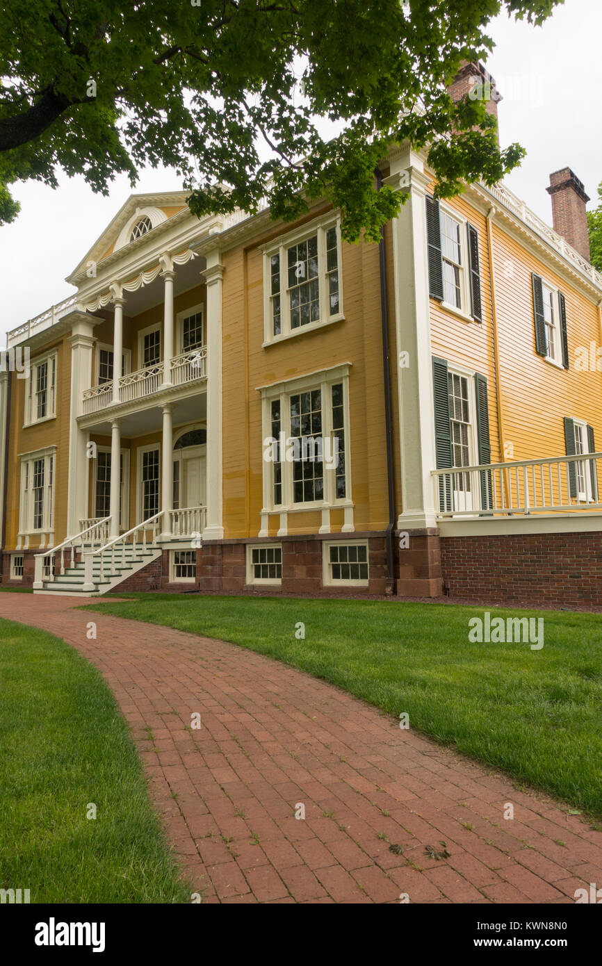Boscobel house and gardens Garrison NY Stock Photo Alamy