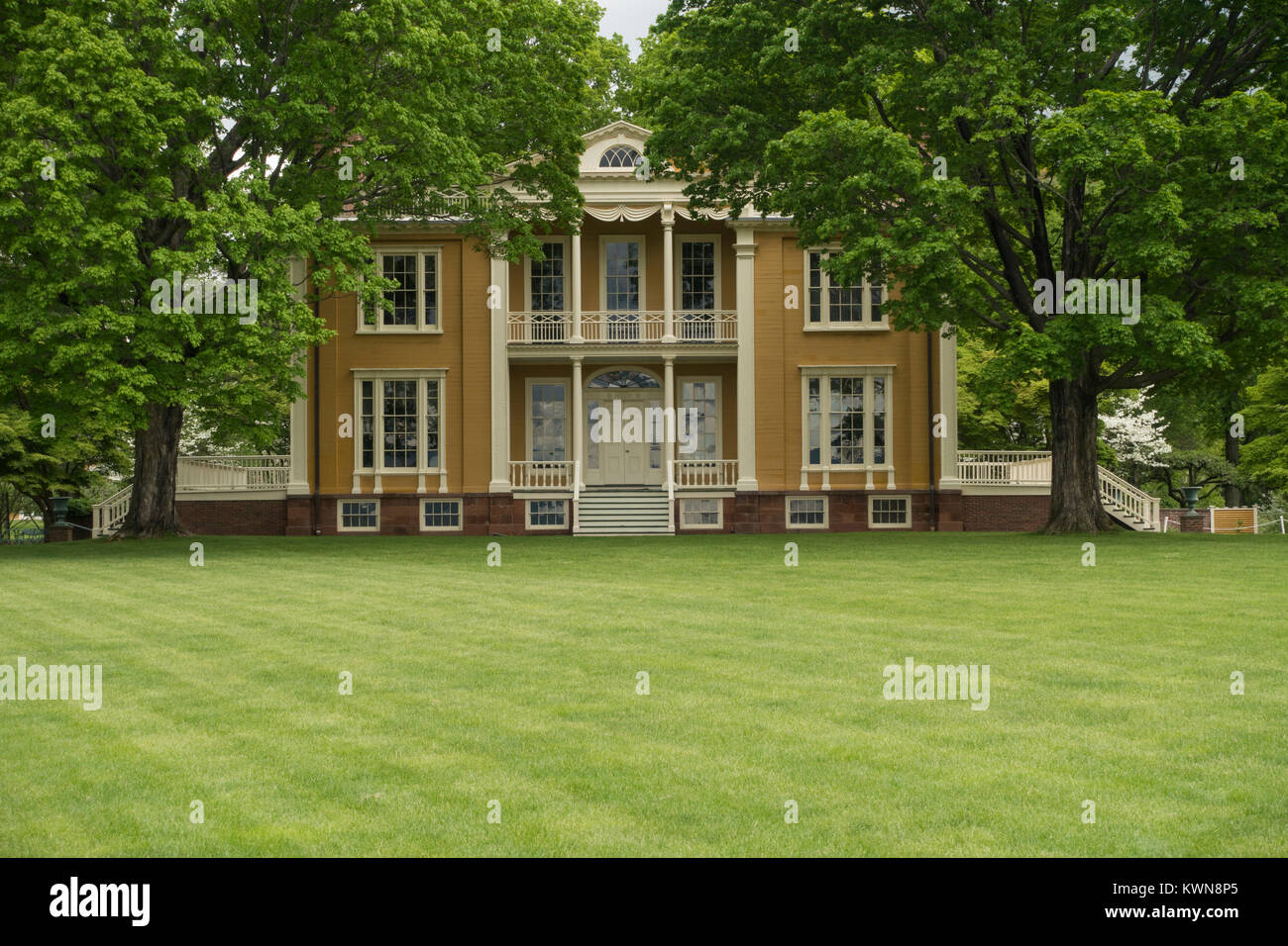 Boscobel house and gardens Garrison NY Stock Photo Alamy