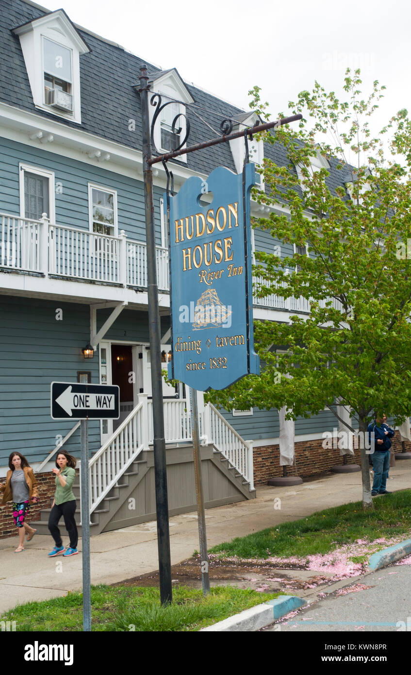 Hudson House hotel Cold Spring NY Stock Photo Alamy