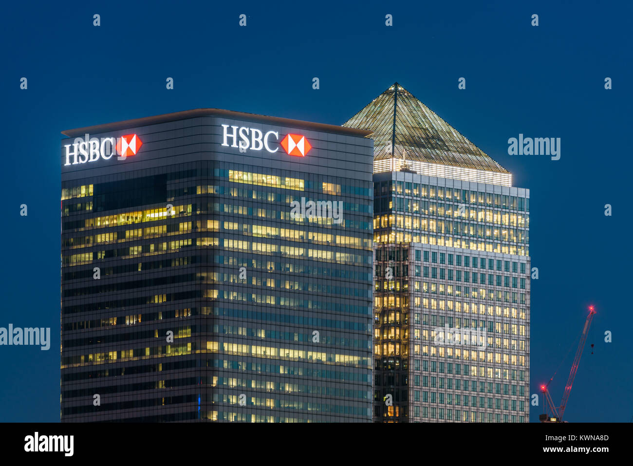 Hsbc Building Canary Wharf High Resolution Stock Photography and Images ...