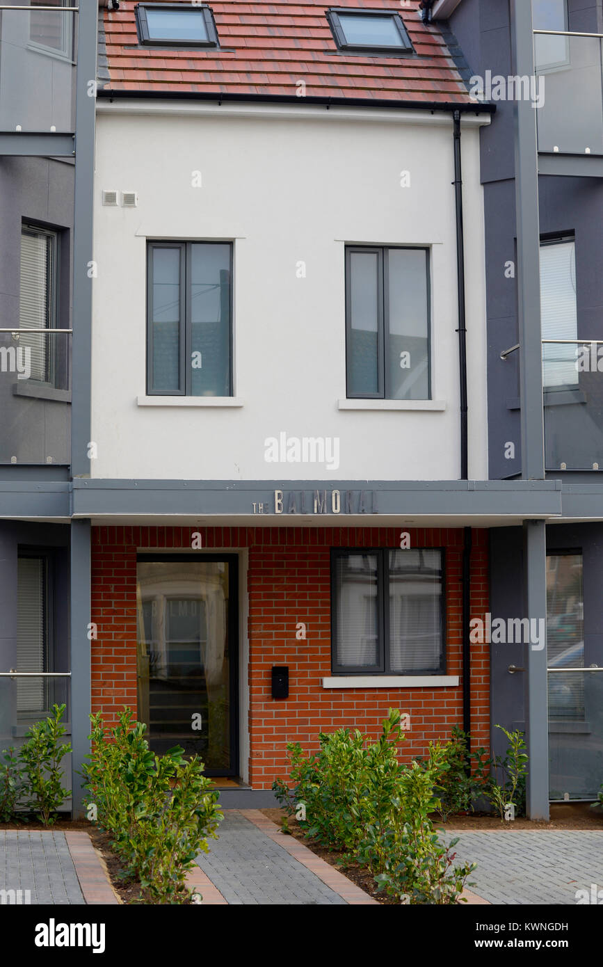 The Balmoral apartment flats development on the site of The Balmoral